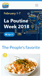 Mobile Screenshot of lapoutineweek.com